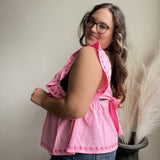 Blushin’ Boots Top